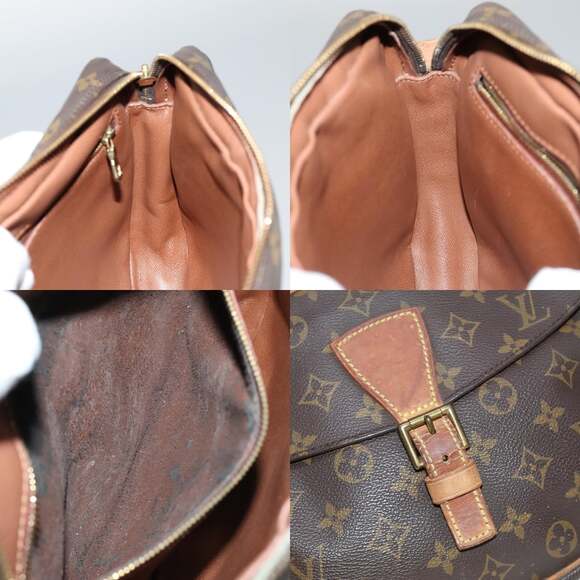 LOUIS VUITTON Monogram Jeune Fille GM Shoulder Bag M51225 - Picture 12 of 13